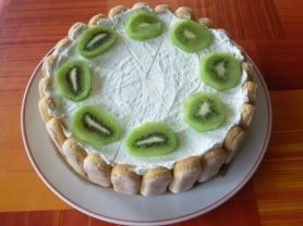 Kiwi-Quark-Torte, Kiwiquark | Hochgeladen von: Guenni54
