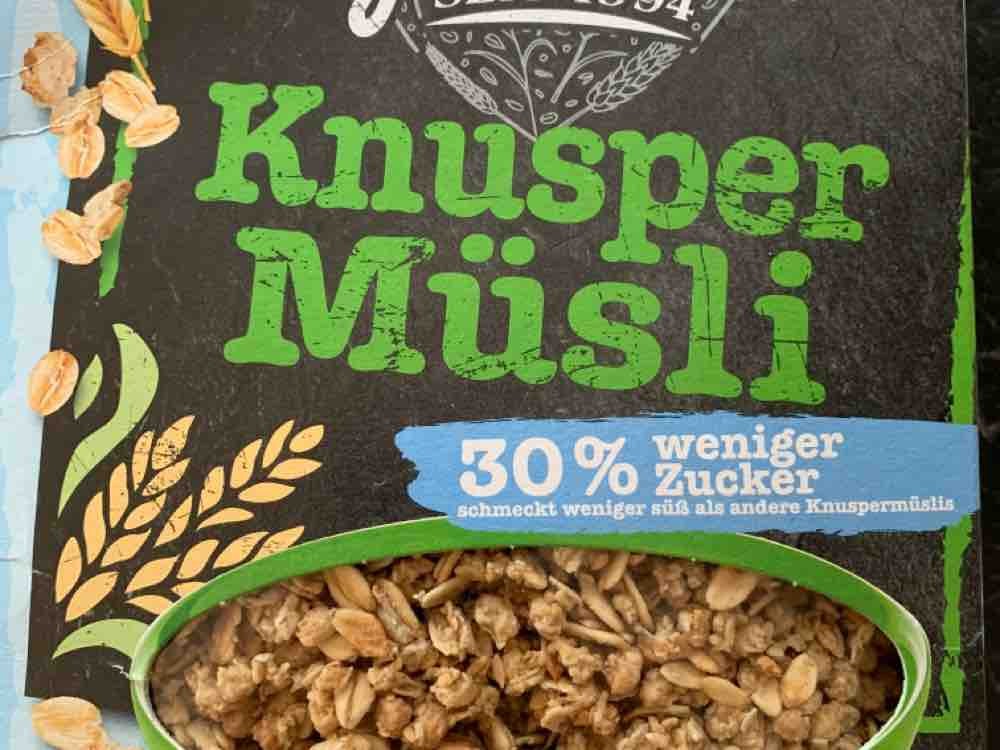 Granola Knusper Müsli 30% weniger Zucker von benutzername2020202 | Hochgeladen von: benutzername20202020