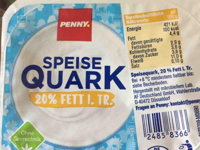 Speisequark , 20% Fett i. Tr.  von Noer | Hochgeladen von: Noer
