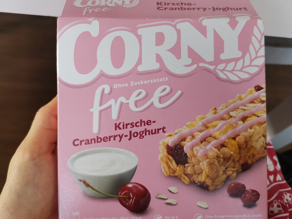 corny free Kirsche-cranberry-joghurt von Caro P. | Hochgeladen von: Caro P.