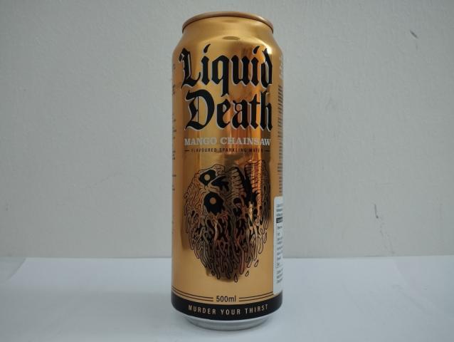 Liquid Death - Mango Chainsaw, Mango | Hochgeladen von: micha66/Akens-Flaschenking