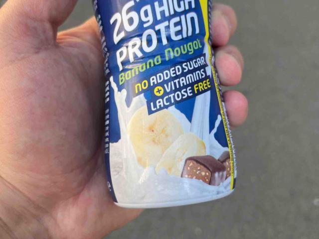 Energy Milk High Protein, Banana Nougat von fiki | Hochgeladen von: fiki