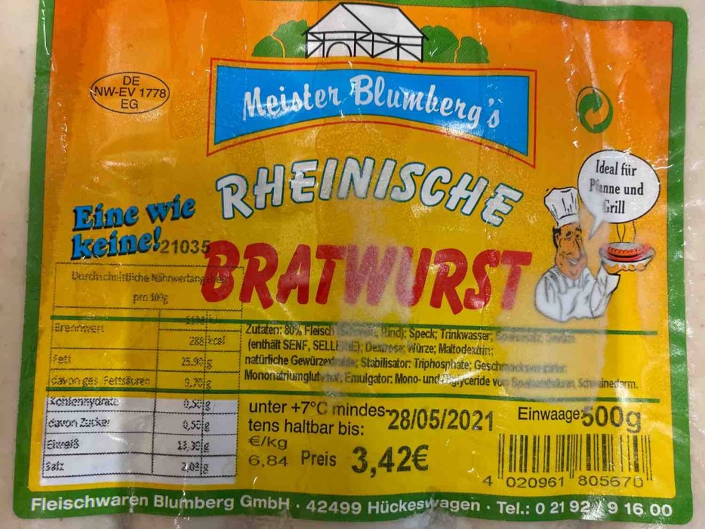 Rheinische Bratwurst  von ChristianKrabsch | Hochgeladen von: ChristianKrabsch