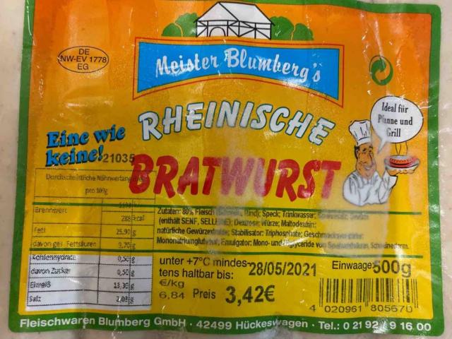 Rheinische Bratwurst  von ChristianKrabsch | Hochgeladen von: ChristianKrabsch