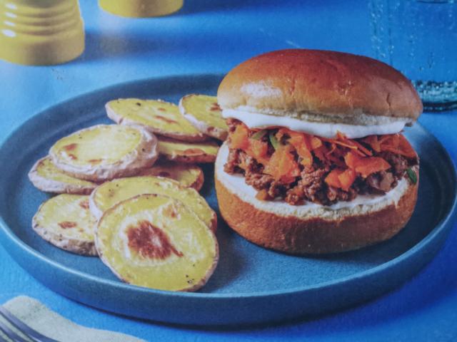 Hello Fresh Sloppy Joe! Burger mit Rinderhackfleischsoße von Mel | Hochgeladen von: Melanie F.