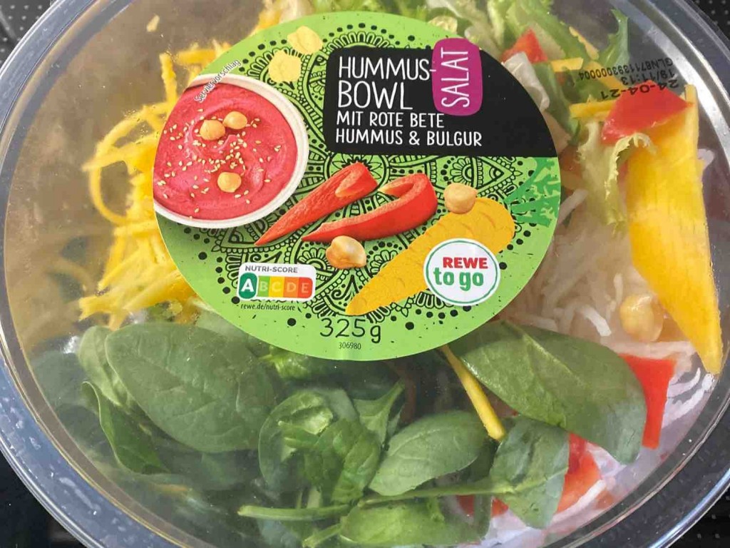 Hummus Bowl Salat, mit rote Beete und bulgur von mottenprinzessi | Hochgeladen von: mottenprinzessin