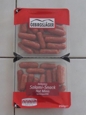 Gebirgsjäger, Salami Snack Hot Minis | Hochgeladen von: Schwarzbär