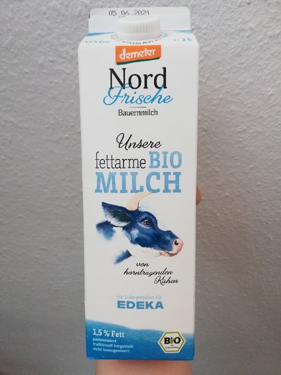 Unsere fettarme Bio Milch, 1,5 % Fett von WasserRatti | Hochgeladen von: WasserRatti