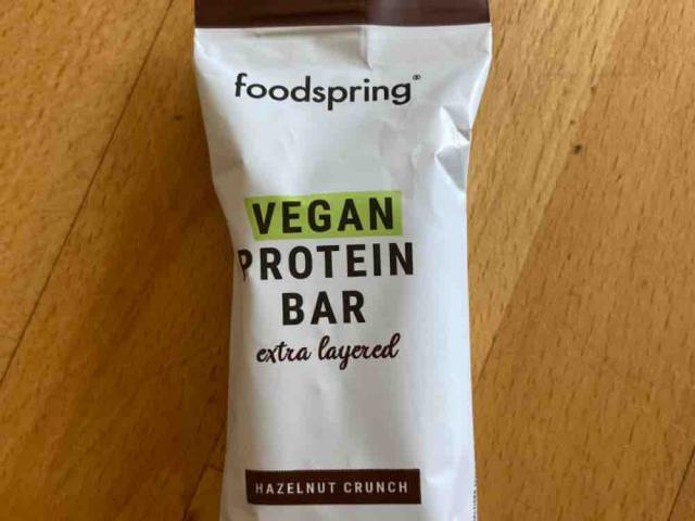 Vegan protein bar hazelnut crunch by Einoel | Hochgeladen von: Einoel