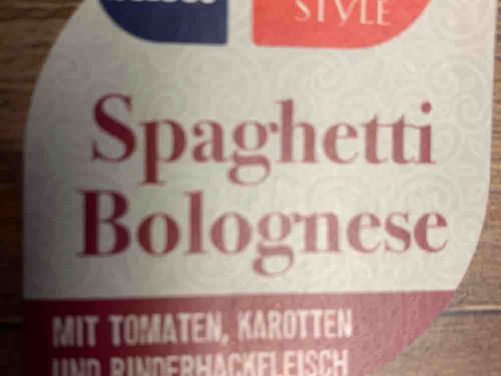 Spaghetti Bolognese Fertiggericht, mit Tomaten, Karotten und Rin | Hochgeladen von: nilste