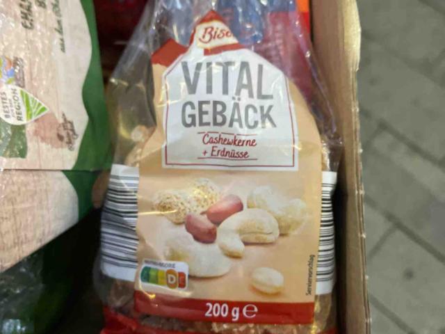 Vital Gebäck, Cashewkerne+Erdnuss von ginamlr | Hochgeladen von: ginamlr