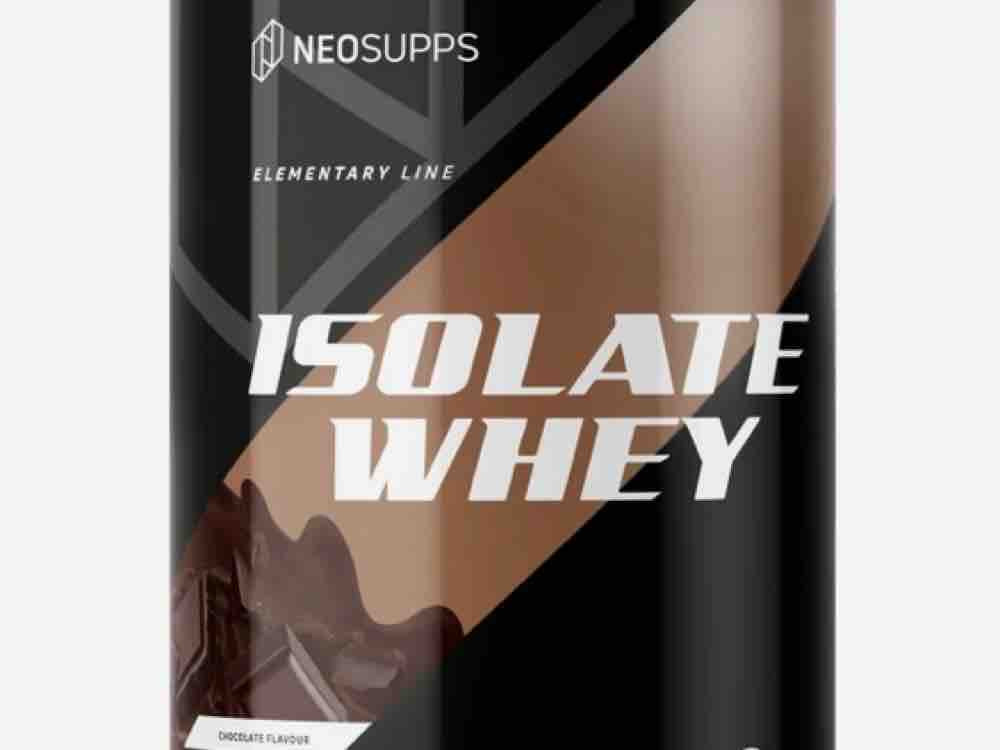 NEOSUPPS ISOLATE WHEY: Chocolate Flavour von Wuffel | Hochgeladen von: Wuffel