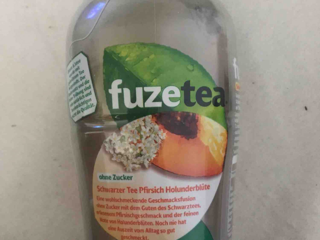 fuze tea schwarzer Tee Pfirsich Holunder ohne Zucker, ohne Zucke | Hochgeladen von: Uglydandelion