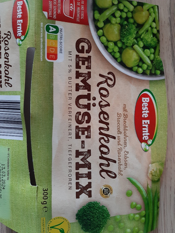Rosenkohl Gemüse-Mix, mit 5% Butter von f.ruesges | Hochgeladen von: f.ruesges