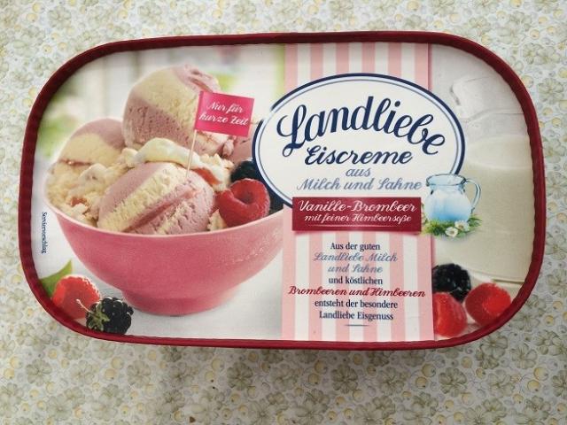 Landliebe Eiscreme Vanille-Brombeer, Vanille-Brombeer | Hochgeladen von: puscheline