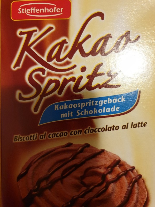 Kakao Spritz, Kakaospritzgebäck mit Schokolade von Mozzarella | Hochgeladen von: Mozzarella