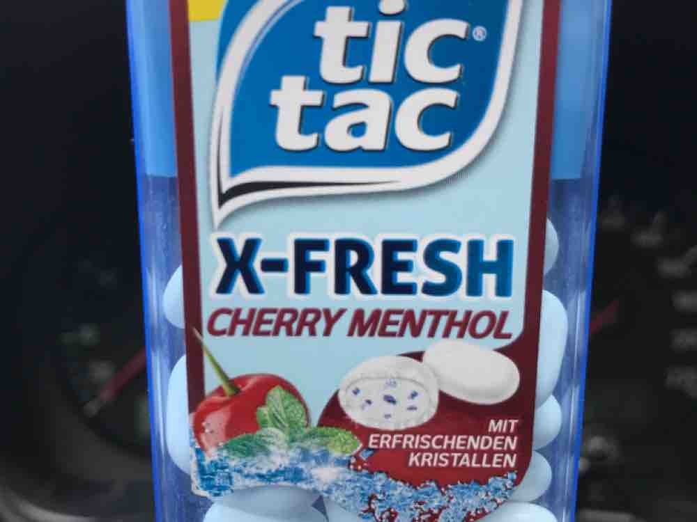 Tic Tac x-fresh cherry menthol, zuckerfrei von Daniela684 | Hochgeladen von: Daniela684
