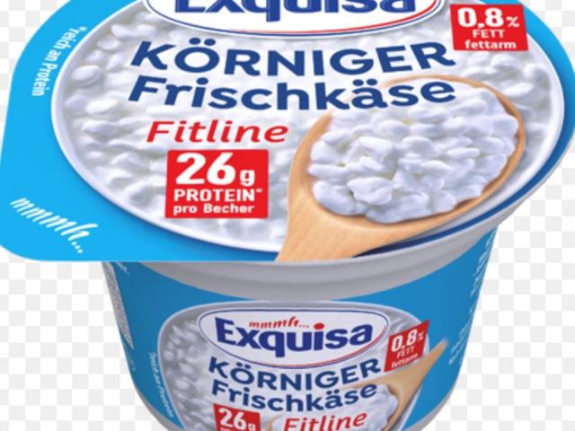 Körniger Frischkäse Fitline, 0,8% Fett von leonievictoriakub | Uploaded by: leonievictoriakub