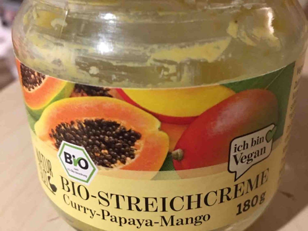 Bio-Streichcreme Curry-Papaya-Mango von greizer | Hochgeladen von: greizer