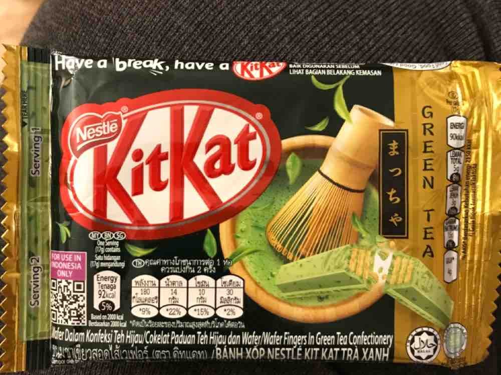 Kit Kat, Green Tea (Grüner Tee) von Daniela684 | Hochgeladen von: Daniela684