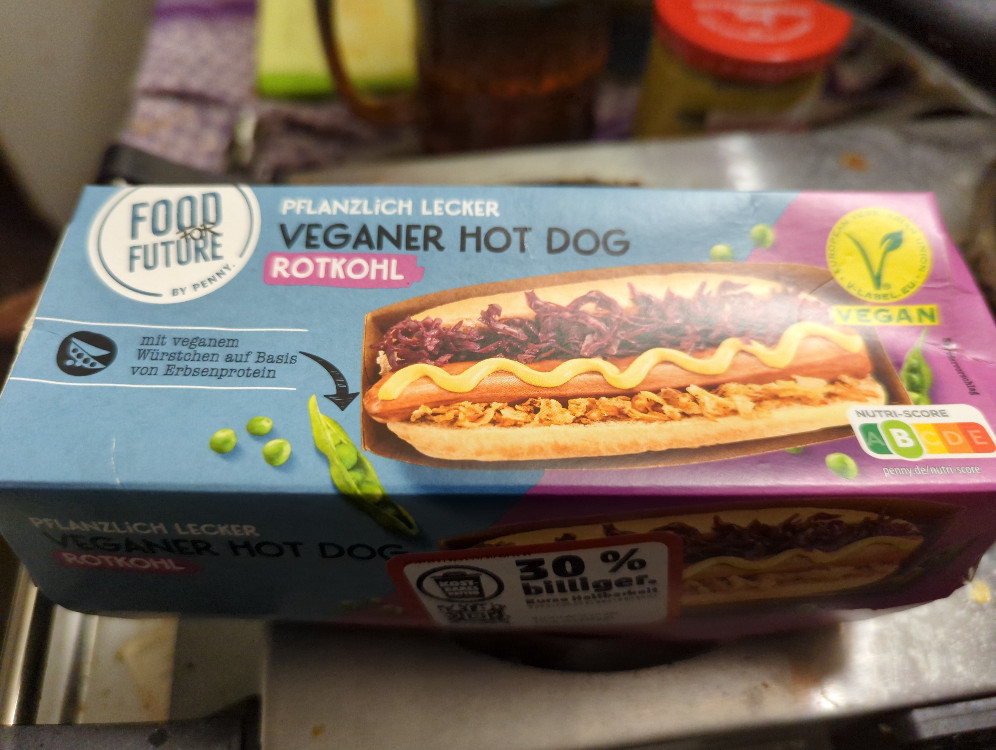 Veganer Hotdog, Rotkohl von Azazel666 | Hochgeladen von: Azazel666