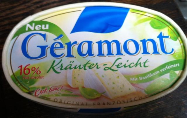 Géramont Kräuter-Leicht 16 %, Käse | Hochgeladen von: funta