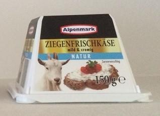 Alpenmark Ziegenfrischkäse mild & cremig , Natur | Hochgeladen von: puscheline
