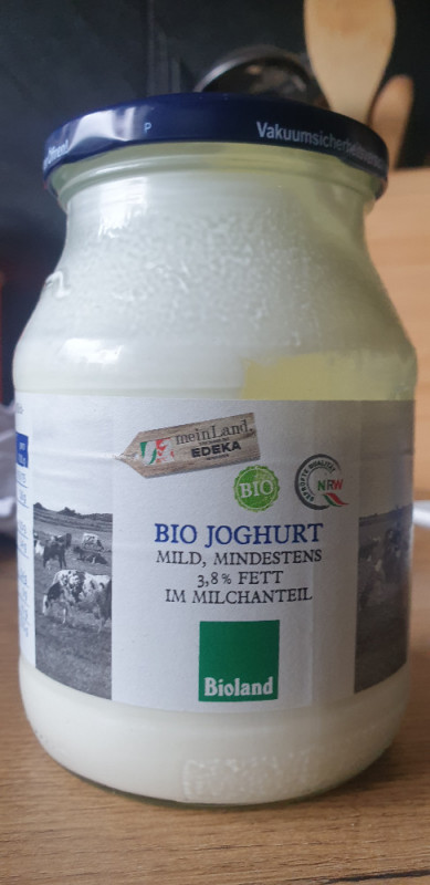 BIO Joghurt, Mild, mindestens 3,8% Fett im Milchanteil von Schla | Hochgeladen von: Schlank2010