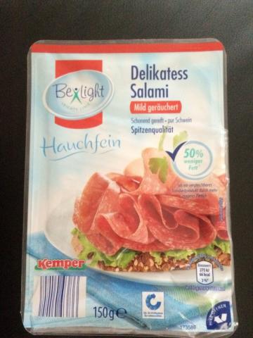 Delikatess Salami Hauchfein, Mild geräuchert | Hochgeladen von: stefan1983