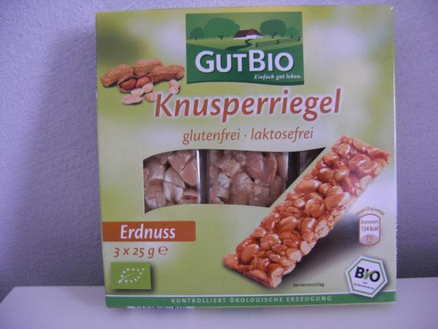 Knusperriegel Erdnuss - GutBio | Hochgeladen von: sil1981