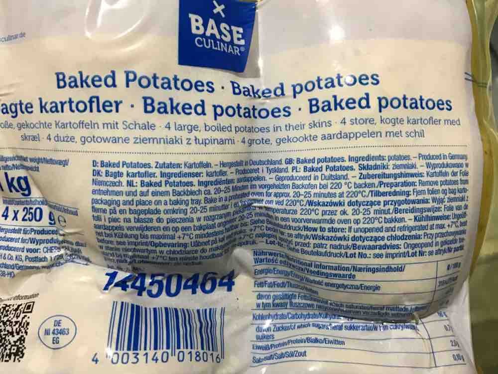 Baked Potatoes, Kartoffel von GunnarSieg | Hochgeladen von: GunnarSieg