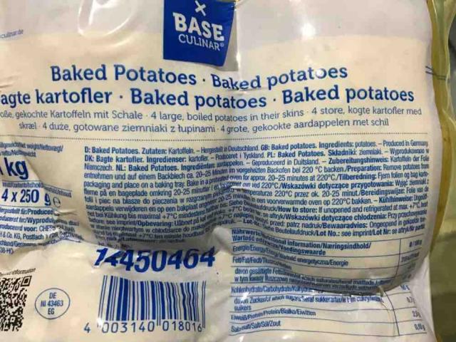 Baked Potatoes, Kartoffel von GunnarSieg | Uploaded by: GunnarSieg