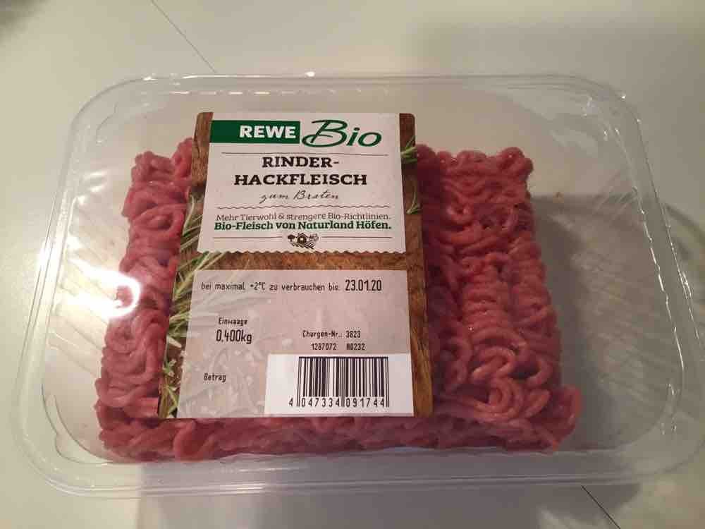 Rewe Bio Rinderhackfleisch 11 Fett Kalorien Neue Produkte Fddb