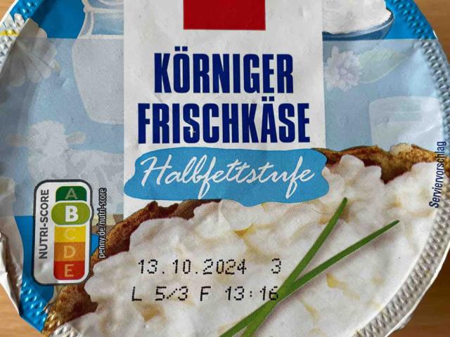 körniger Frischkäse, Halbfettstufe von Meerrose | Hochgeladen von: Meerrose