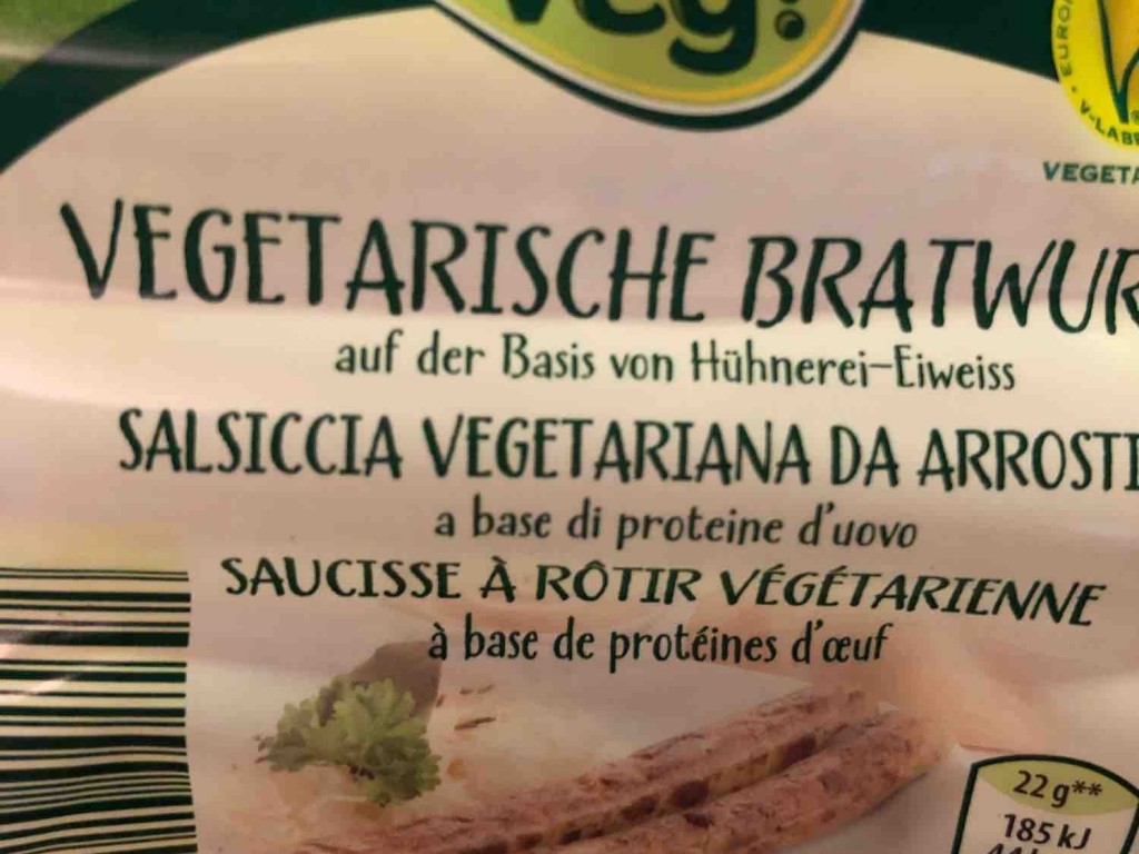 vegetarische Bratwurst, auf der Basis von Hühnerei-Eiweiss von B | Hochgeladen von: Bettina81