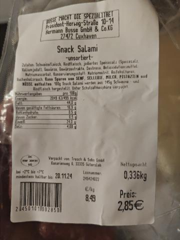 Snack Salami nicht Bifi von Babaroud | Hochgeladen von: Babaroud