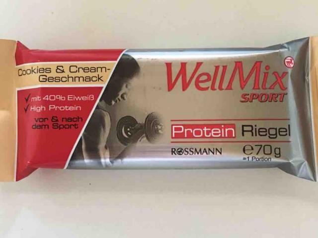 WellMix Sport Cookies&Cream Protein Riegel 40% von roman.hel | Hochgeladen von: roman.helser