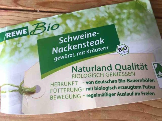 Bio Schweine-Nackensteak, gewrzt, mit Krutern, 2 Stck von Suusii | Hochgeladen von: Suusiie