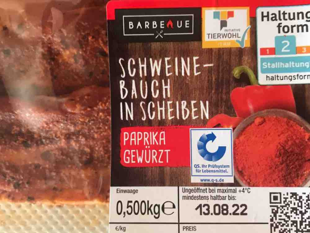 Schweinebauch in Scheiben, Paprika Gewürzt von Gothicblast | Hochgeladen von: Gothicblast