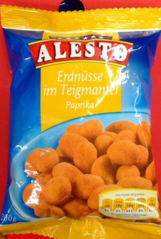 Alesto Erdnüsse im Teigmantel, Paprikageschmack | Hochgeladen von: mattalan
