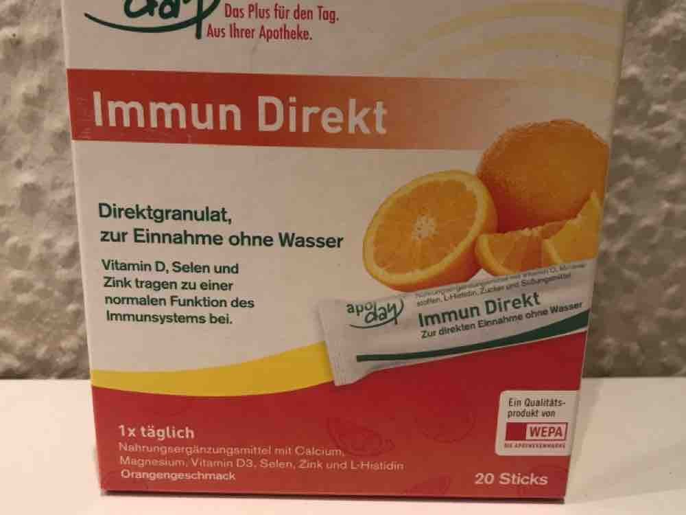 Immun Direktgranulat, Orangengeschmack von GioJur | Hochgeladen von: GioJur