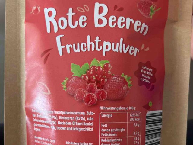 Rote Beeren Fruchtpulver von melschlo | Hochgeladen von: melschlo