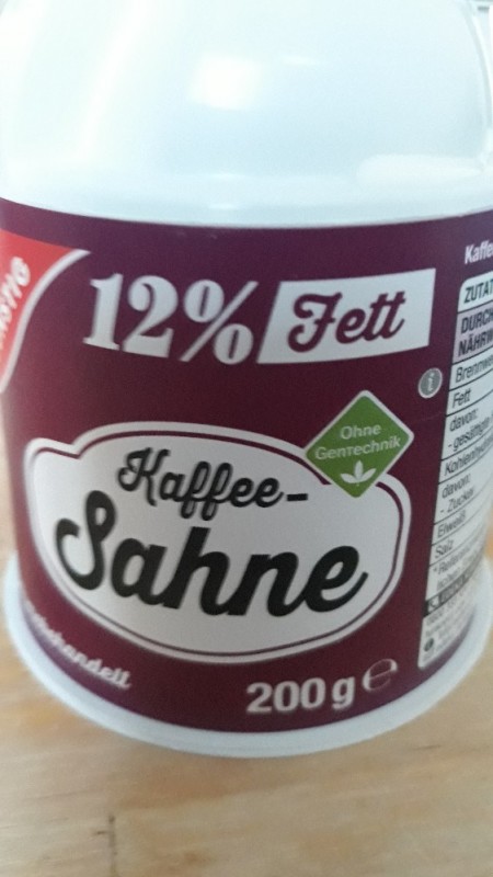 Gut und Günstig Kaffee Sahne, 12 % Fett von Torsten1979 | Hochgeladen von: Torsten1979