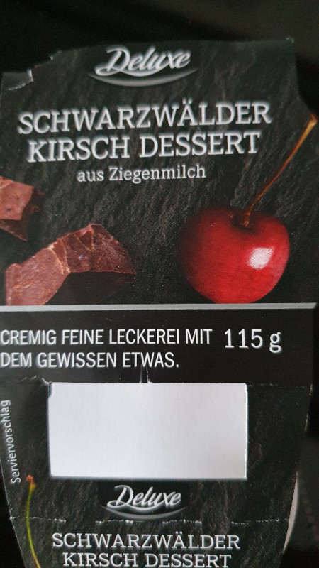 Schwarzwaldes Kirsch Dessert, aus Ziegenmilch von Michael175 | Hochgeladen von: Michael175