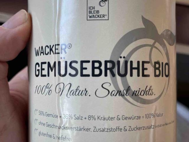 Wacker Gemüsebrühe Bio by amarokWP | Hochgeladen von: amarokWP