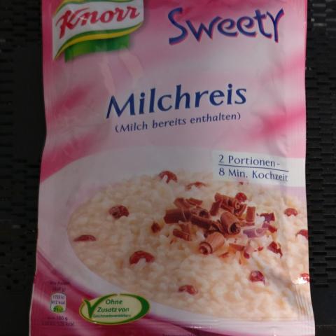 Knorr Sweety Milchreis, ferig zubereitet, Milchreis | Hochgeladen von: FXH