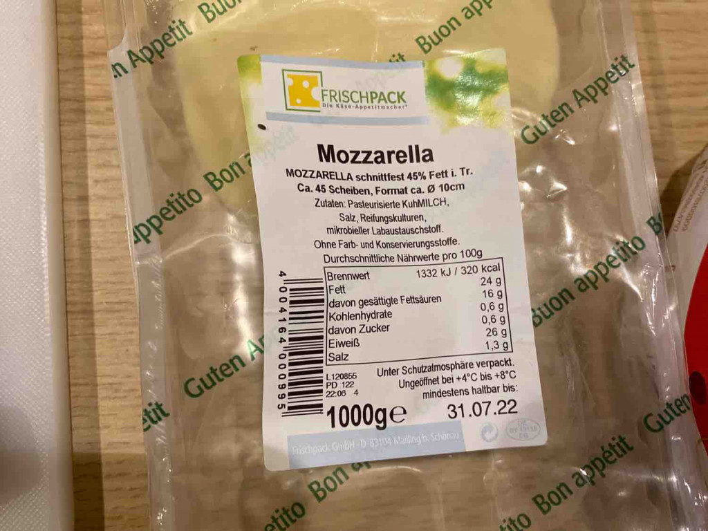 Mozzarella in Scheiben von Mantis | Hochgeladen von: Mantis