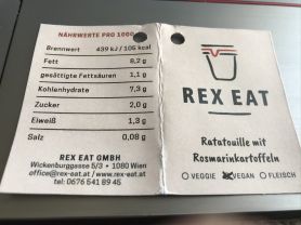 Rex Eat: Ratatouille mit Rosmarinkartoffel | Hochgeladen von: chriger