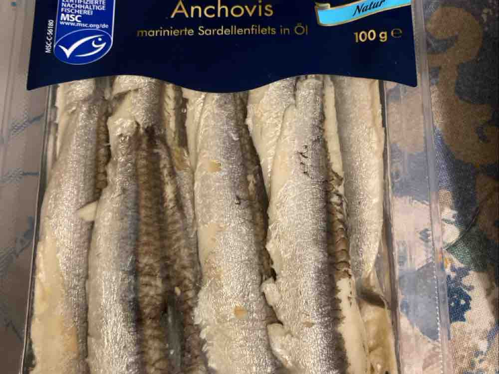 Anchovis, Sardellenfilets mariniert in Öl von Homegym069 | Hochgeladen von: Homegym069