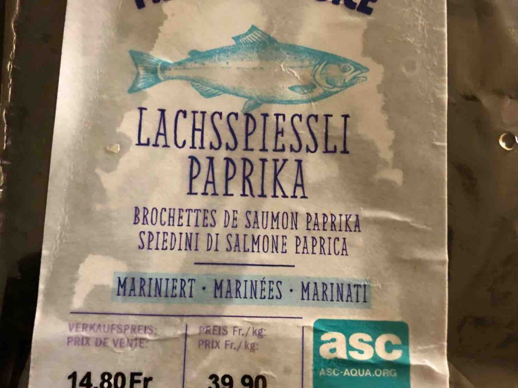 Lachsspiessli Paprika, mariniert von lokoo | Hochgeladen von: lokoo